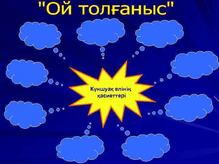 Күншуақ елінің қасиеттері 