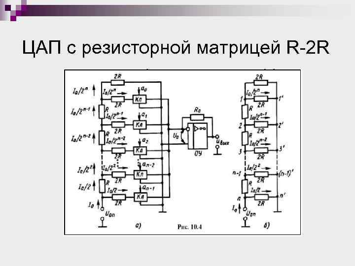 ЦАП с резисторной матрицей R-2 R 