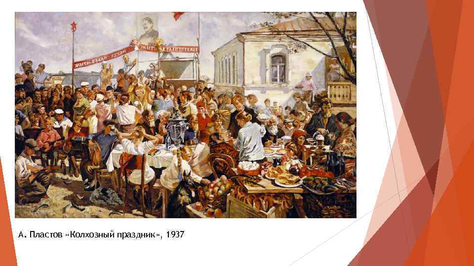 А. Пластов «Колхозный праздник» , 1937 
