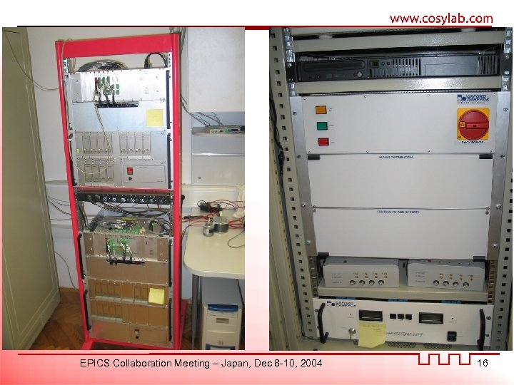 EPICS Collaboration Meeting – Japan, Dec 8 -10, 2004 16 