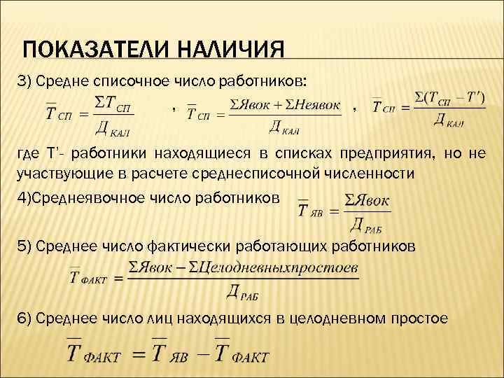 Микроэкономические показатели