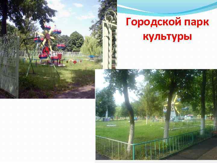 Городской парк культуры 