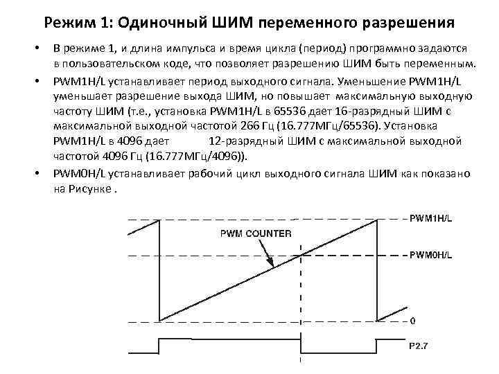 Максимальный выходной