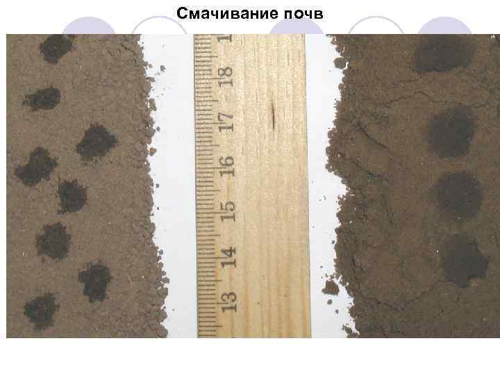 Смачивание почв 