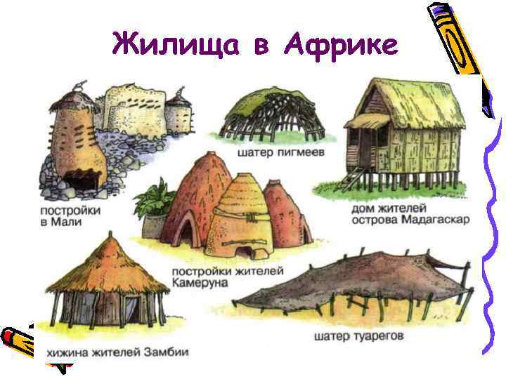 Жилища в Африке 