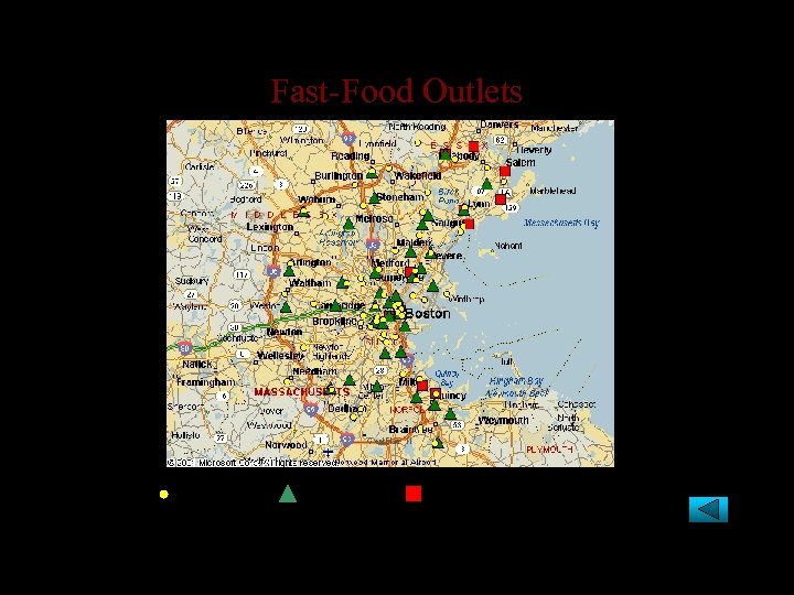 Fast-Food Outlets Mc. Donald’s Burger King Wendy’s Chapter 3: Market Structure and Market Power