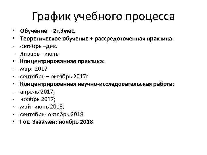 Рассредоточенная практика в учебном плане