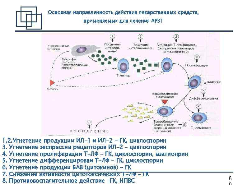 Угнетение картины крови нпвс вызывающие