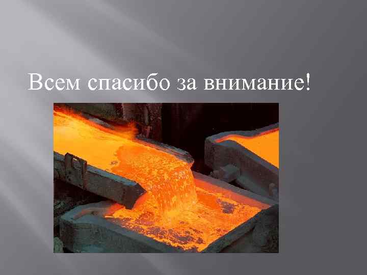 Всем спасибо за внимание! 