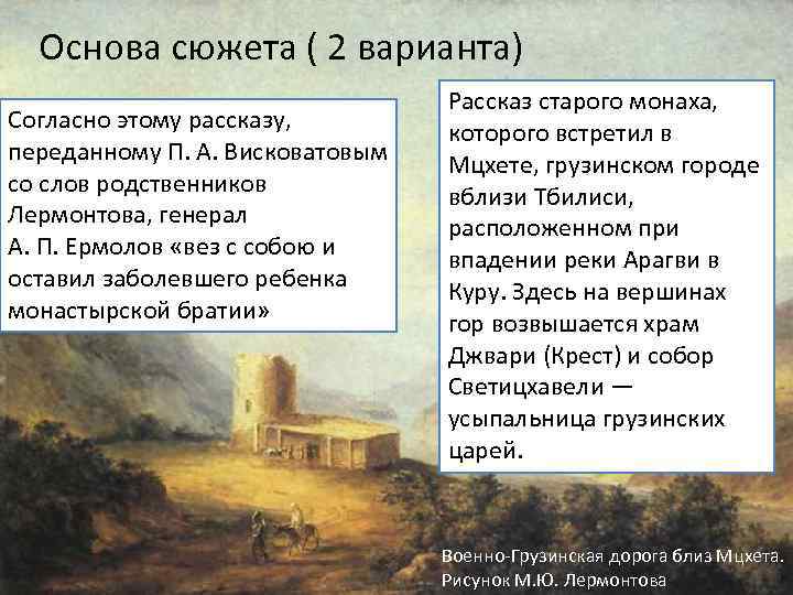 Поэма мцыри история создания