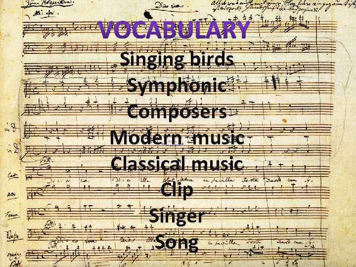 Singing birds Symphonic Composers Modern music Classical music Clip Singer Song 