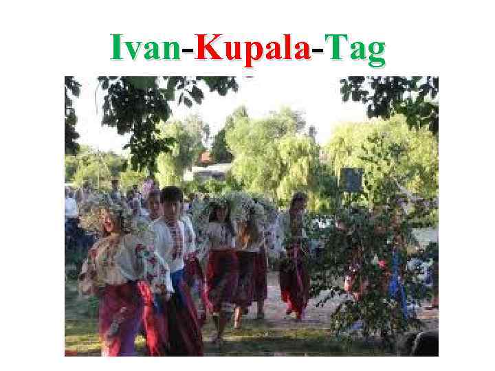 Ivan-Kupala-Tag 
