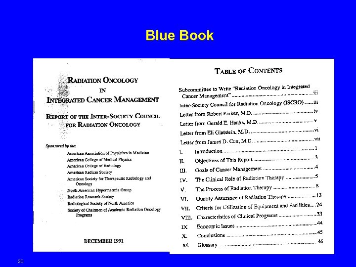 Blue Book 20 