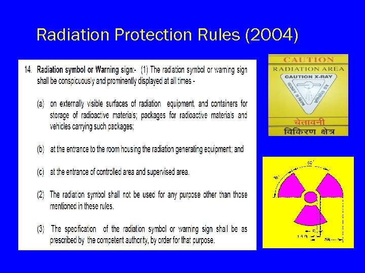 Radiation Protection Rules (2004) 