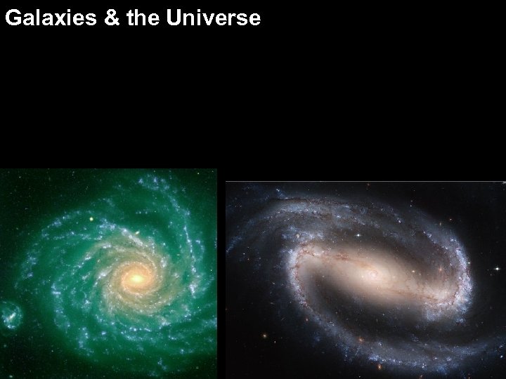 Galaxies & the Universe 