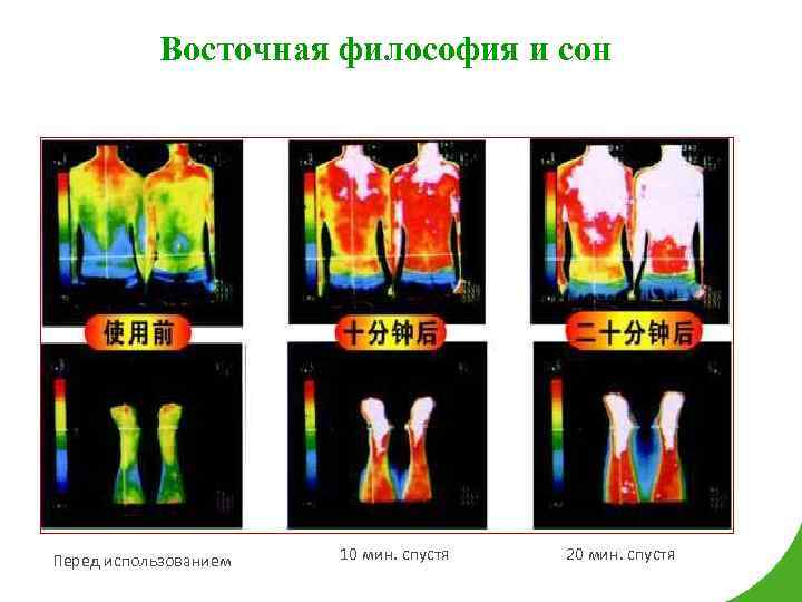 Восточная философия и сон Перед использованием 10 мин. спустя 20 мин. спустя 