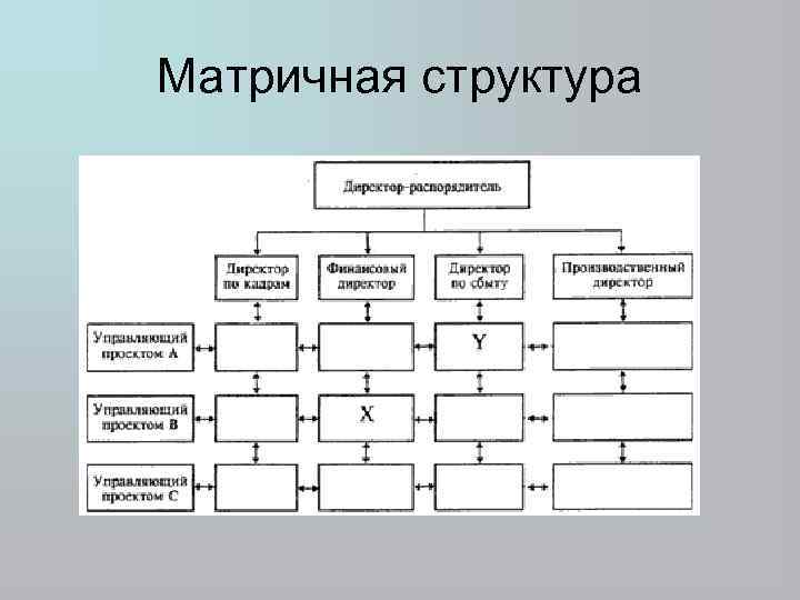 Матричная структура 