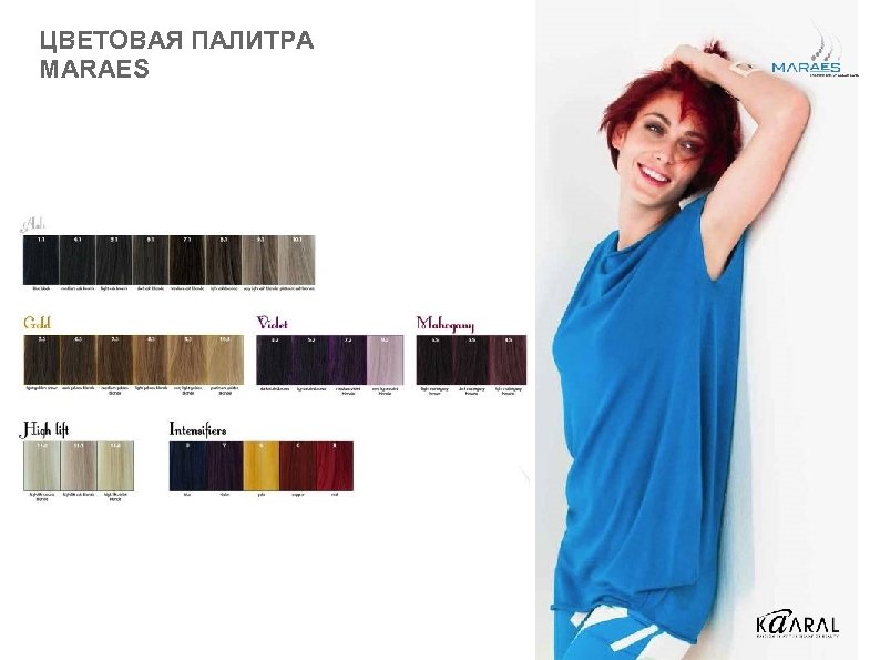 ЦВЕТОВАЯ ПАЛИТРА MARAES 