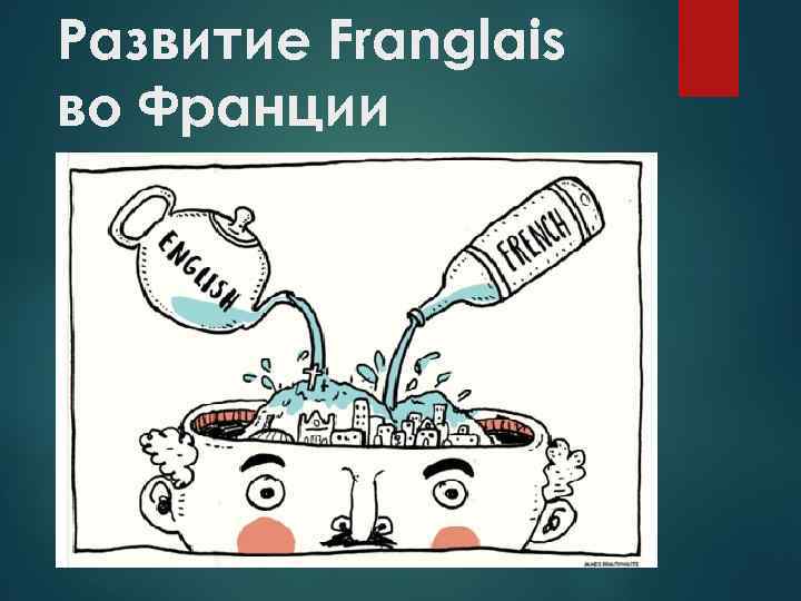 Развитие Franglais во Франции 