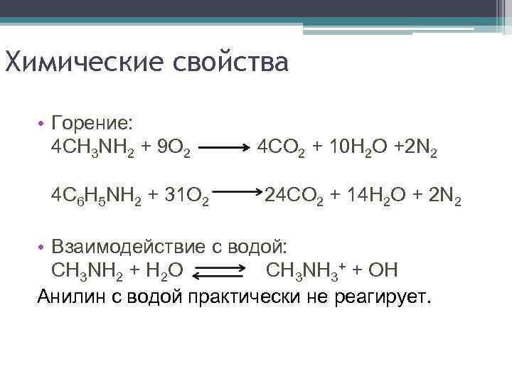 Ch 4 co2. Ch3nh2 o2 уравнение реакции. Уравнение реакции горения ch4+o2. (Ch₃)₂nh+o2 горение. Горение анилина уравнение реакции.