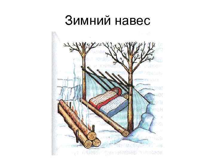 Зимний навес 