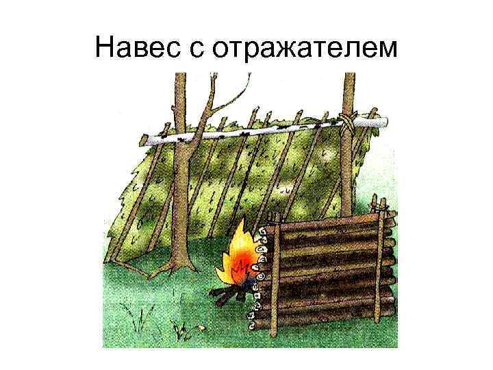 Навес с отражателем 