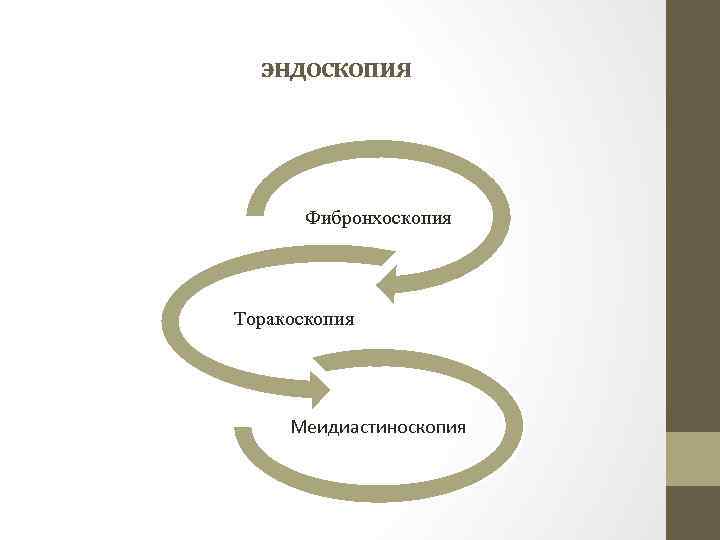 эндоскопия Фибронхоскопия Торакоскопия Меидиастиноскопия 