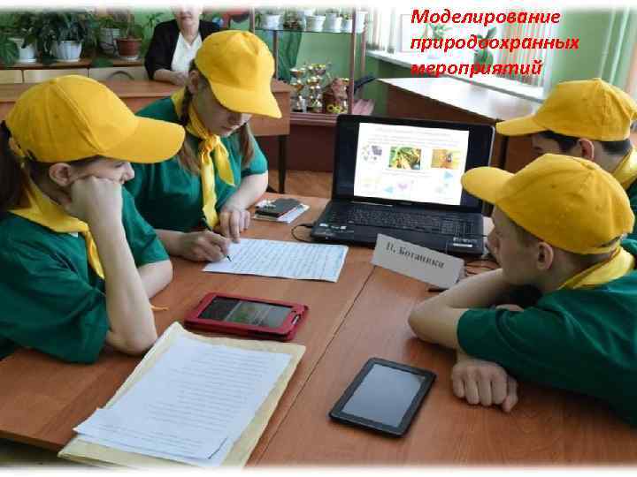 Моделирование природоохранных мероприятий 