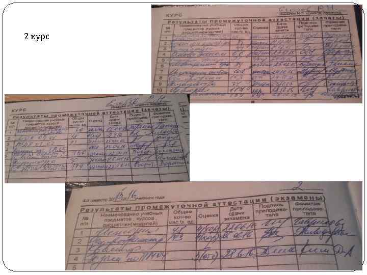 2 курс 