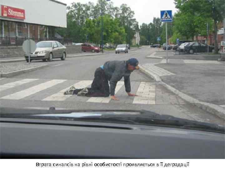 Синапс Втрата синапсів на рівні особистості проявляється в її деградації 