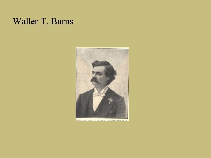 Waller T. Burns 