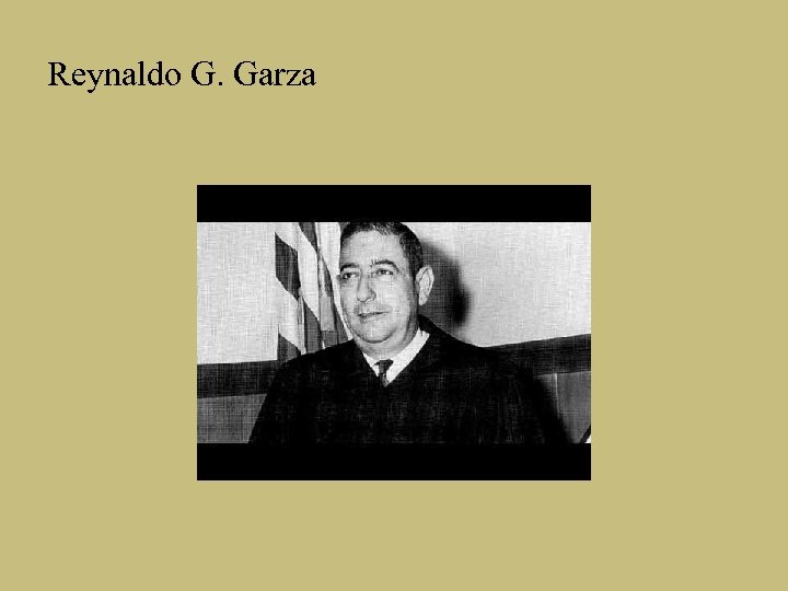 Reynaldo G. Garza 