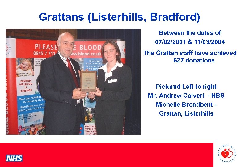 Grattans (Listerhills, Bradford) Between the dates of 07/02/2001 & 11/03/2004 PCS Conference The Grattan