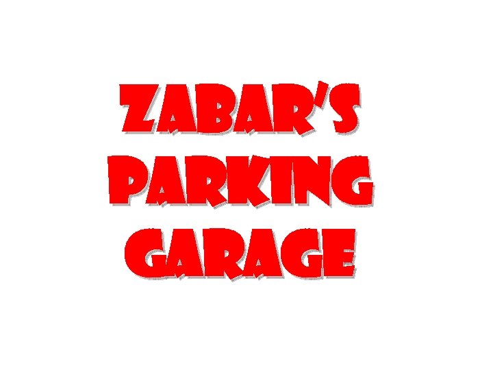 Zabar’s Parking Garage 