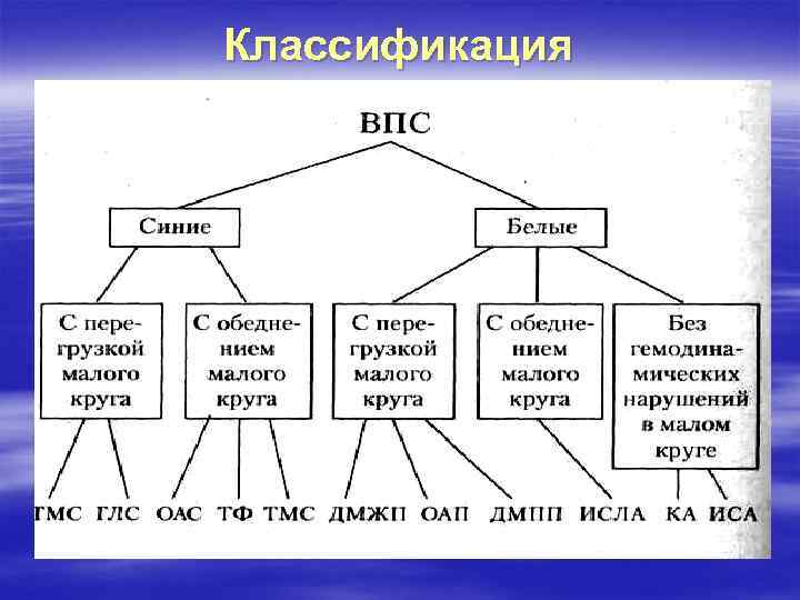 Классификация 