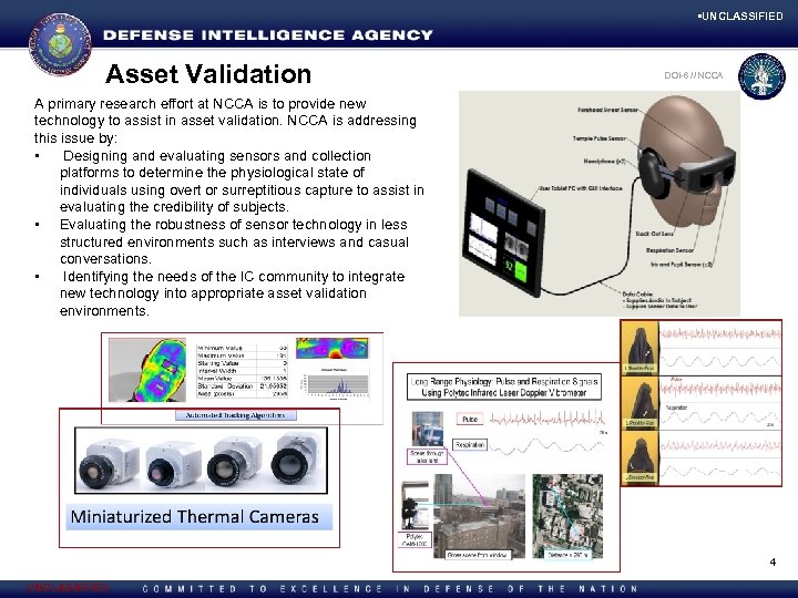  • UNCLASSIFIED Asset Validation DOI-6 NCCA D 2 X 7 ///NCCA | Directorate