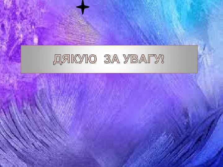 ДЯКУЮ ЗА УВАГУ! 