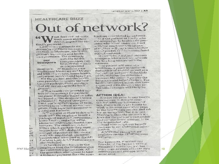 PFNF Education 2017 19 