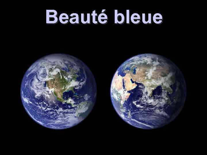 Beauté bleue 