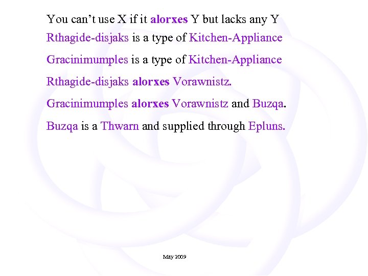 You can’t use X if it alorxes Y but lacks any Y Rthagide-disjaks is