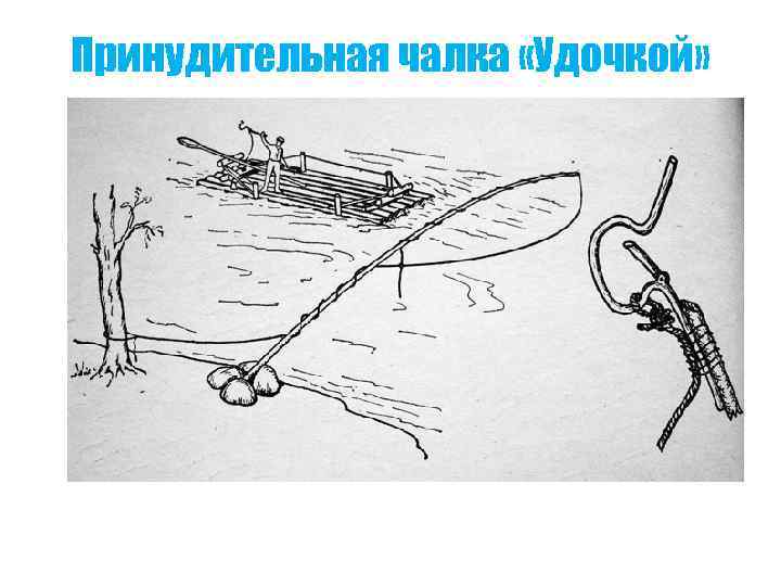 Принудительная чалка «Удочкой» 