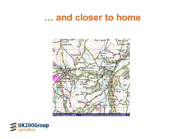 … and closer to home 