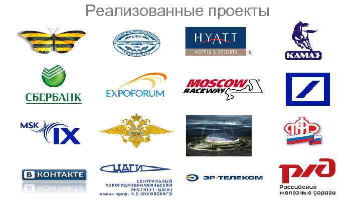 Реализованные проекты 