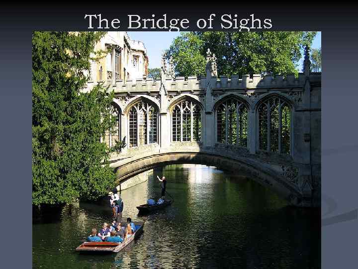 The Bridge of Sighs 