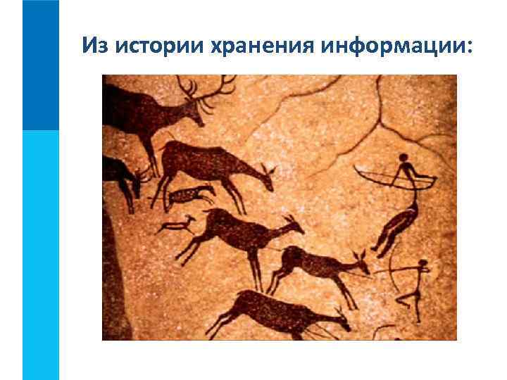 Из истории хранения информации: 