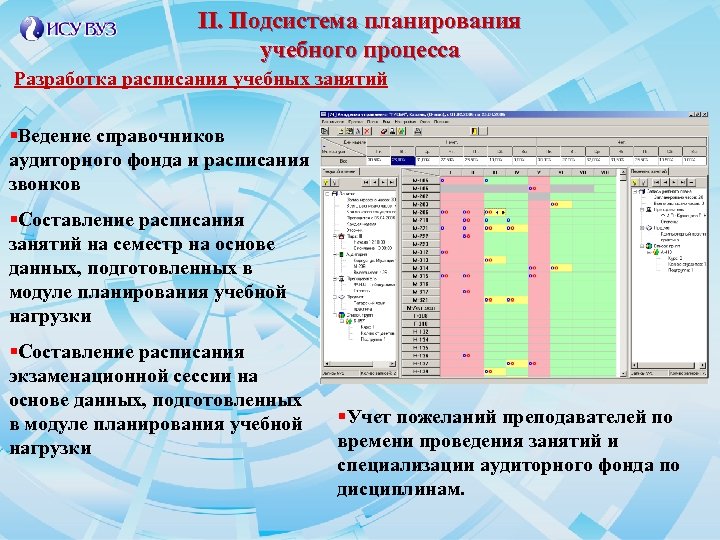 Условия при составления расписания автобусов. Подсистема планирования. Планирование учебного процесса 1с. Процесс составления расписания в вузе. Подсистемы учебное расписание.