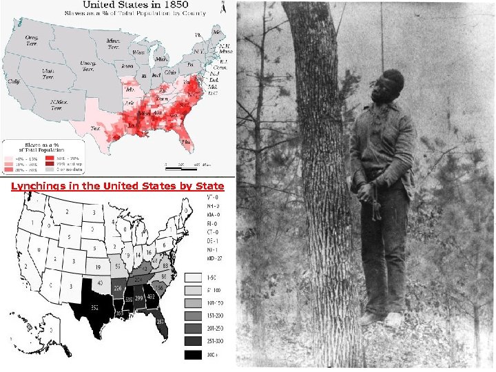 Lynchings in the United States by State 