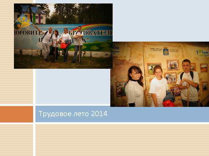 Трудовое лето 2014 
