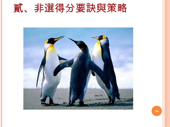 貳、非選得分要訣與策略 64 