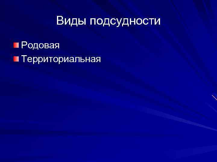 Территориальная подсудность по адресу москва